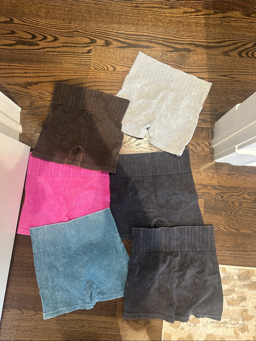 Woman’s Ribbed Stretch Shorts - Assorted Colors